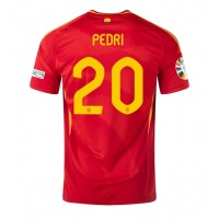 Spanien Pedri Gonzalez #20 Heimtrikot EM 2024 Kurzarm